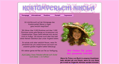 Desktop Screenshot of kostuemverleih.at